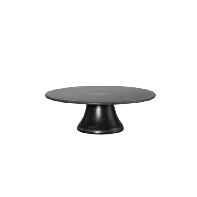 ASA Selection Grande taartplateau ø 22,5 cm porselein zwart