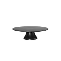 ASA Selection Grande taartplateau ø 35 cm porselein zwart