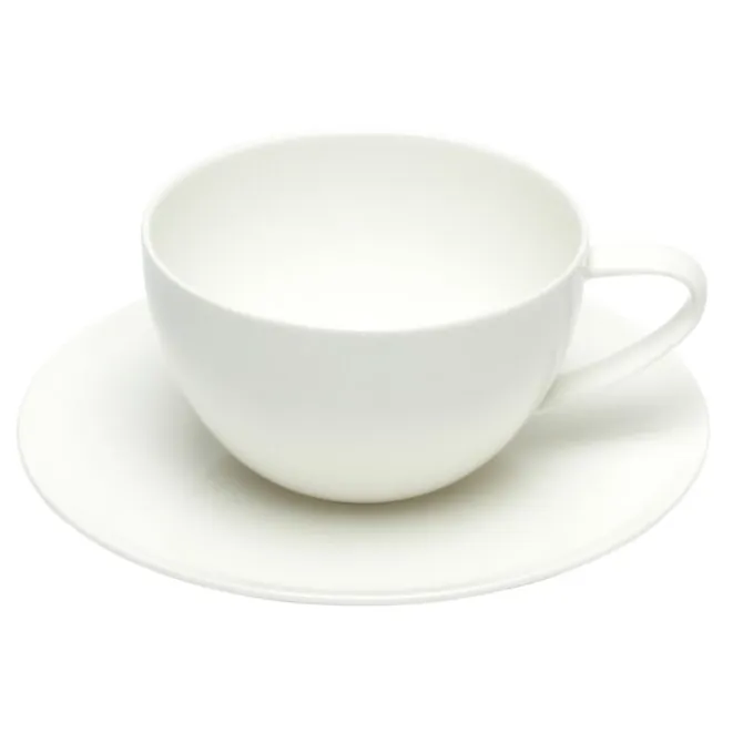 ASA Selection à Table café au lait kop en schotel 350 ml porselein wit
