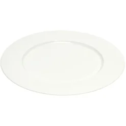 ASA Selection à Table onderbord met rand rond ø 32 cm porselein wit