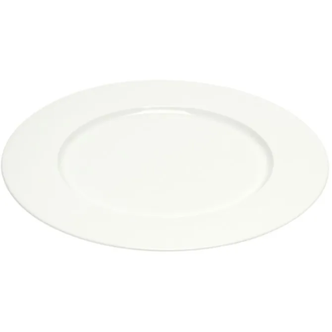 ASA Selection à Table onderbord met rand rond ø 32 cm porselein wit