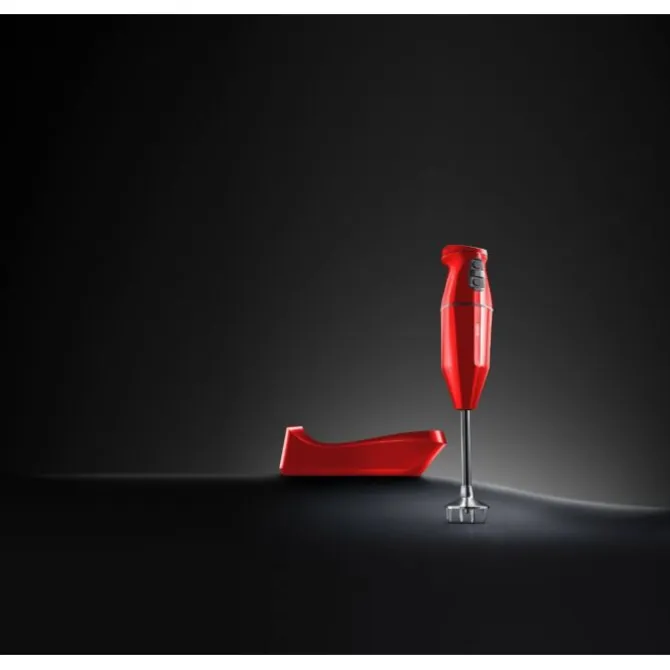 Bamix Cordless Plus draadloze staafmixer 34 cm rood