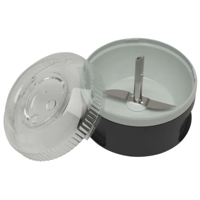 Bamix processor ø 12 cm kunststof zwart