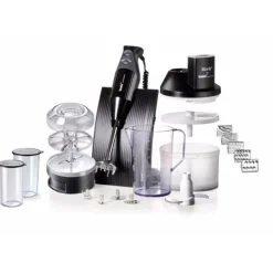 Bamix Superbox staafmixerset 30 cm kunststof zwart