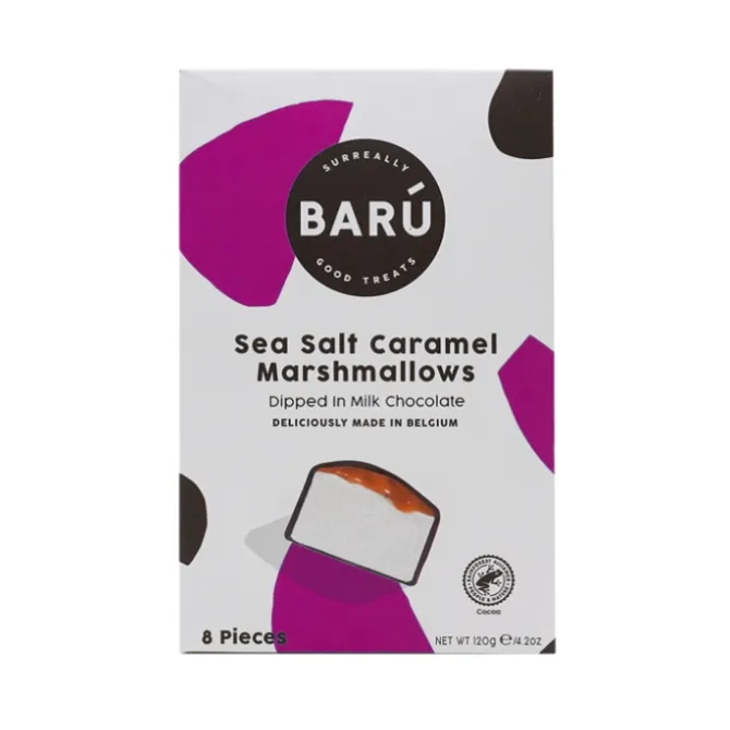 Baru Milk chocolate seasalt caramel marshmallows 120 gram