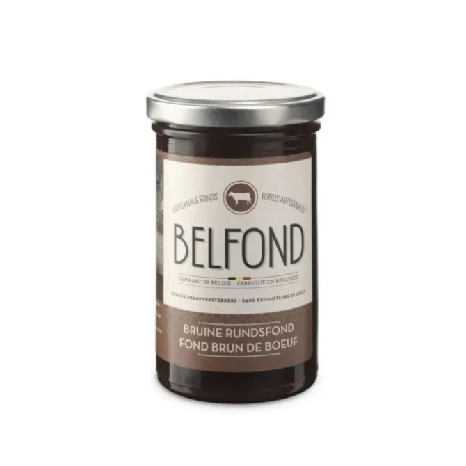Belfond bruine runderfond 240 ml