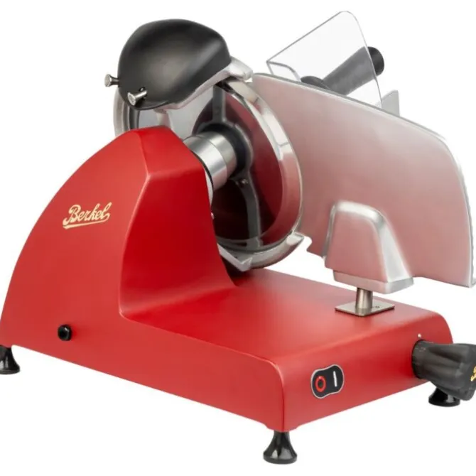 Berkel Red Line 250 snijmachine ø 25 cm mat rood
