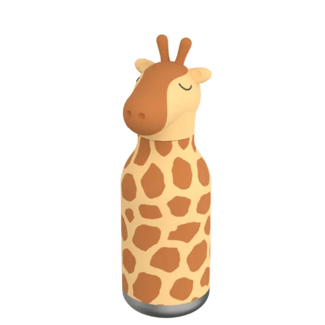 Bestie Giraffe drinkfles 470 ml rvs