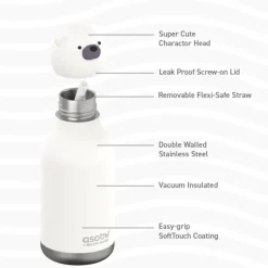 Bestie Koala drinkfles 470 ml rvs