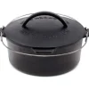 Big Green Egg braadpan 5,2 liter ø 27 cm gietijzer zwart