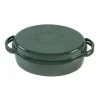 Big Green Egg Dutch Oven ovaal ø 35 cm gietijzer groen