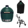 Big Green Egg Extra Large barbecue ø 67,5 cm keramiek groen met IntEGGrated Nest, Handler en hoes