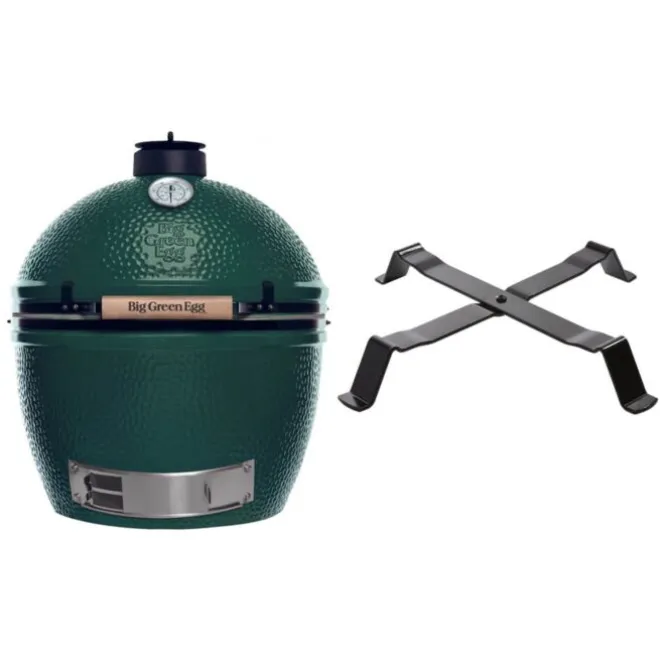 Big Green Egg Extra Large barbecue ø 67,5 cm keramiek groen met Table Nest