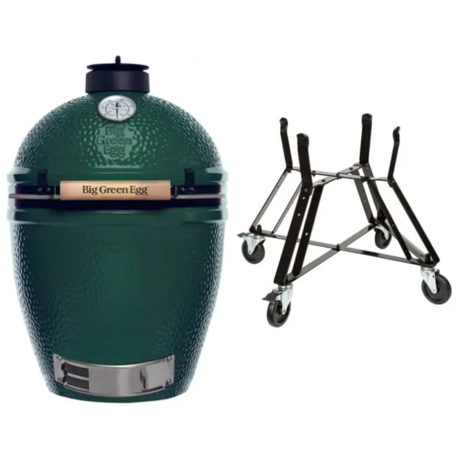 Big Green Egg Large barbecue ø 47 cm keramiek groen met onderstel