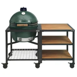 Big Green Egg Modular Outdoor Workspace compleet systeem Wood-Wood-Wood incl. XXL barbecue