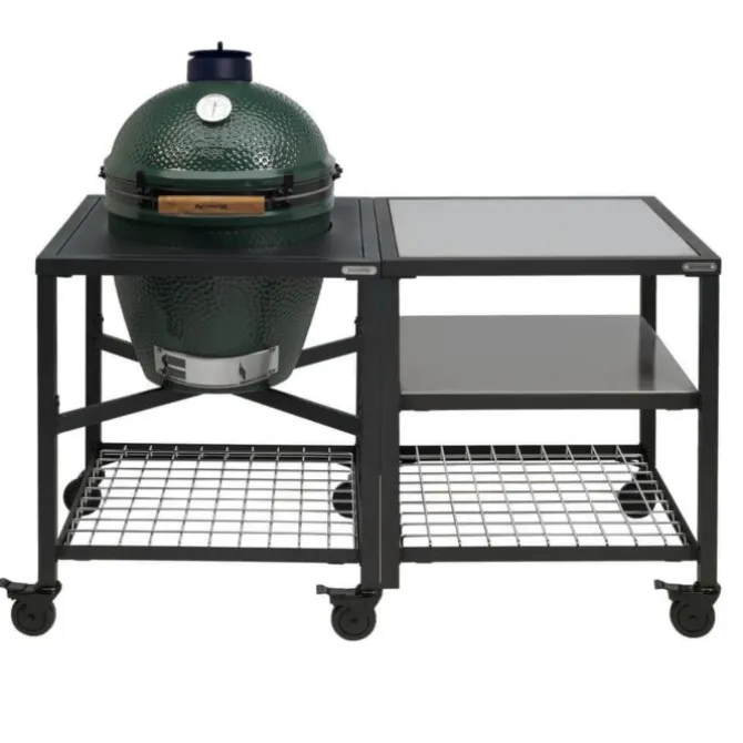 Big Green Egg Modular Outdoor Workspace compleet systeem SS-SS-Grid incl. Large barbecue