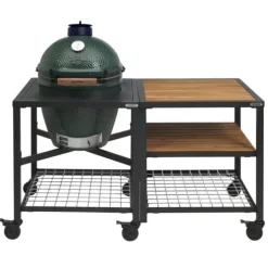 Big Green Egg Modular Outdoor Workspace compleet systeem acacia incl. Medium barbecue