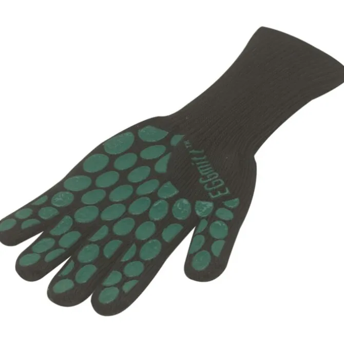 Big Green Egg thermische barbecuehandschoen silicone zwart