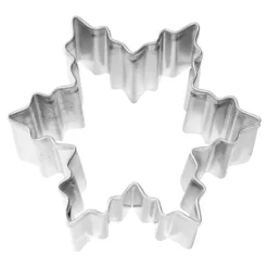 Birkmann Kerst uitsteekvorm ijskristal 8 cm rvs