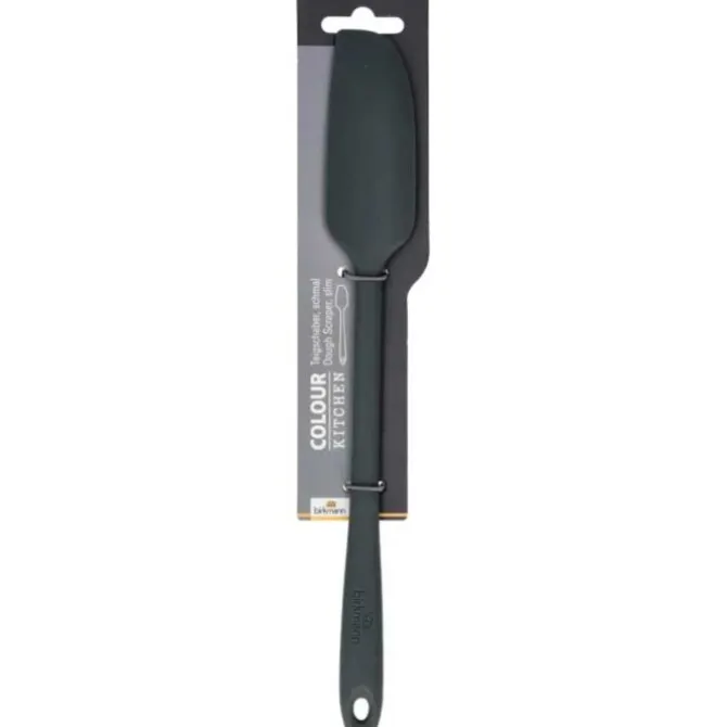 Birkmann korte smalle pannenlikker 27,5 cm silicone grijs
