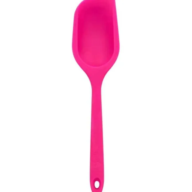 Birkmann Magic Spoon brede lepel 29,5 cm silicone knalroze
