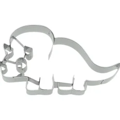 Birkmann uitsteekvorm Dino Triceratops 10 cm rvs
