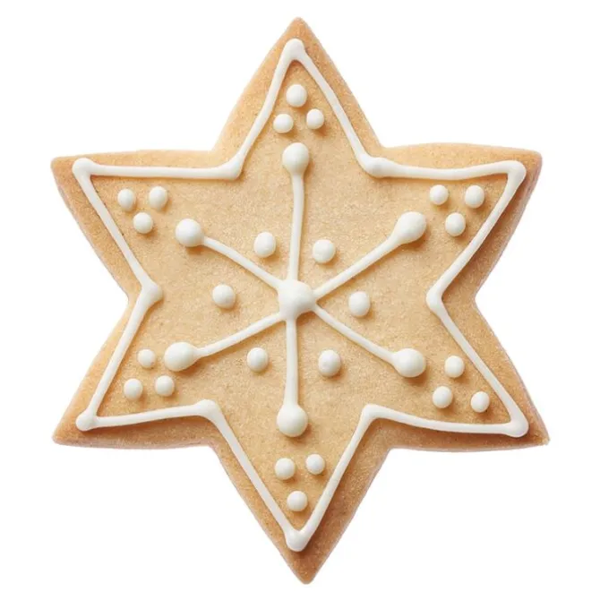 Birkmann uitsteekvorm ster 2,5, 3 en 4 cm rvs 3-delig