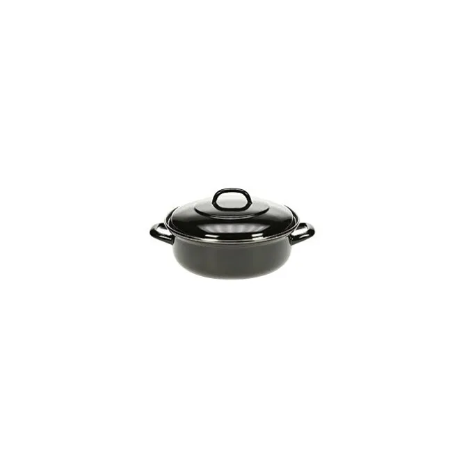 BK Fortalit braadpan ø 28 cm plaatstaal zwart