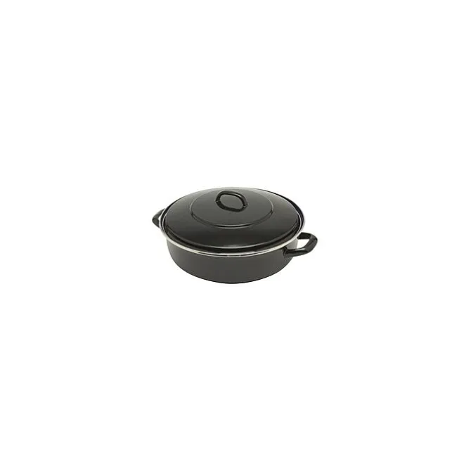 BK Fortalit braadpan ø 36 cm plaatstaal zwart
