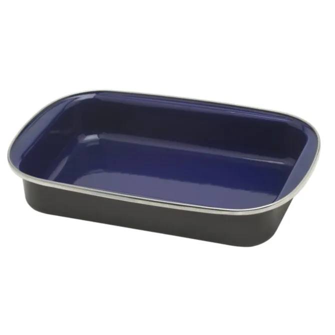 BK Fortalit ovenschaal 30 x 18 cm plaatstaal zwart