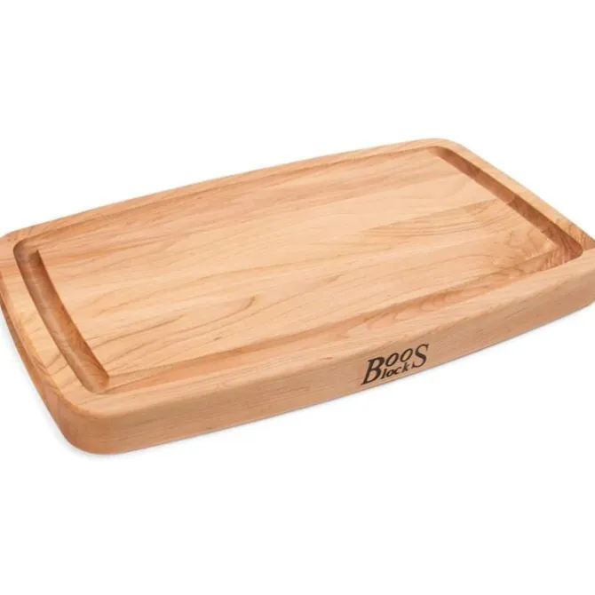 Boos Blocks Chef's snijplank met sapgeul 46 x 27 x 4 cm esdoornhout