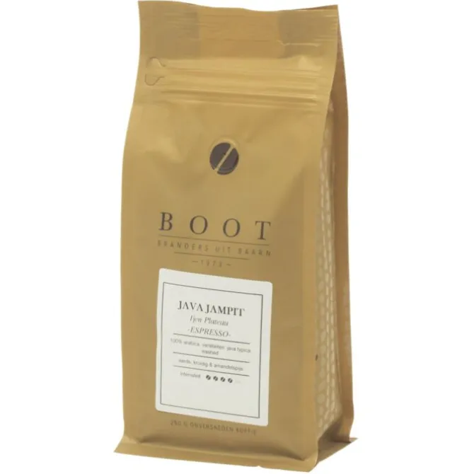 Boot Koffie Indonesia Java Espresso koffiebonen 250 gram