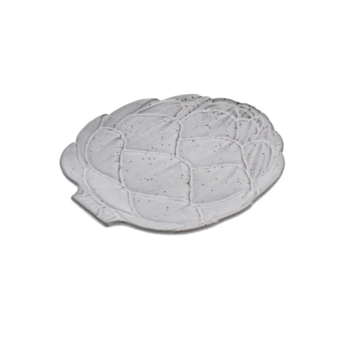Bordallo Artisjok fruitbord 23,5 cm aardewerk bruin