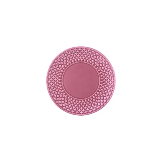 Bordallo Bicos broodbord ø 17 cm aardewerk roze