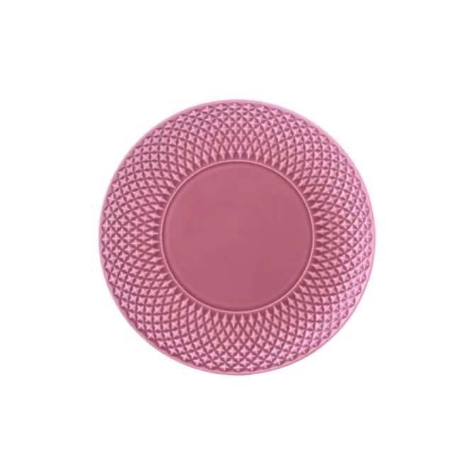 Bordallo Bicos dessertbord ø 23 cm aardewerk roze