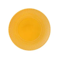 Bordallo Bicos dinerbord ø 28 cm aardewerk geel