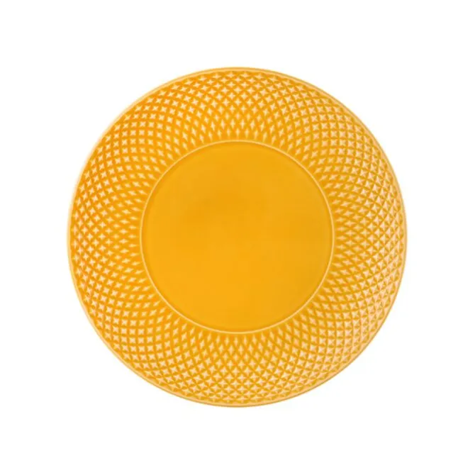 Bordallo Bicos dinerbord ø 28 cm aardewerk geel