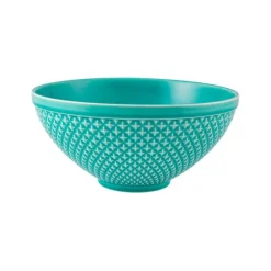 Bordallo Bicos saladeschaal 25 cm aardewerk mint