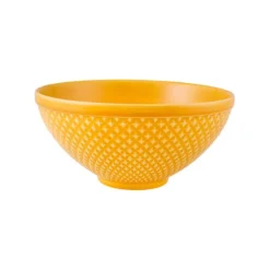 Bordallo Bicos saladeschaal 25 cm aardewerk geel