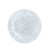 Bordallo Flora serveerbord ø 34,5 cm aardewerk wit