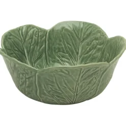 Bordallo koolblad schaal ø 29,5 cm aardewerk groen