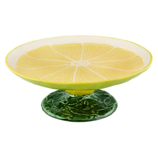 Bordallo Lemon taartplateau aardewerk