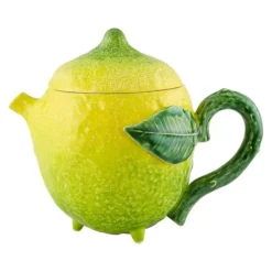 Bordallo Lemon theepot aardewerk