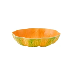 Bordallo pompoen pastabord ø 26 cm aardewerk oranje