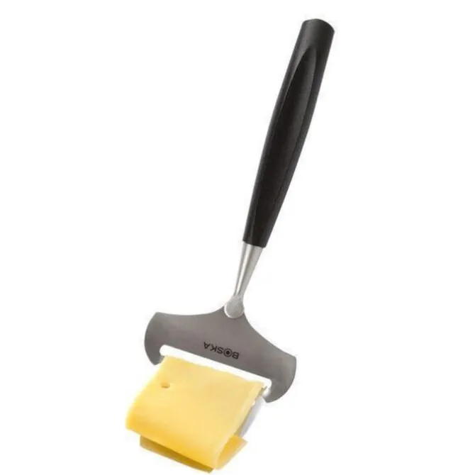Boska Milano+ kaasschaaf voor jonge kaas 18,5 cm rvs