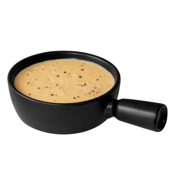 Boska Nero fonduepan 1,3 liter aardewerk zwart