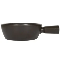 Boska Nero fonduepan 1,3 liter aardewerk zwart