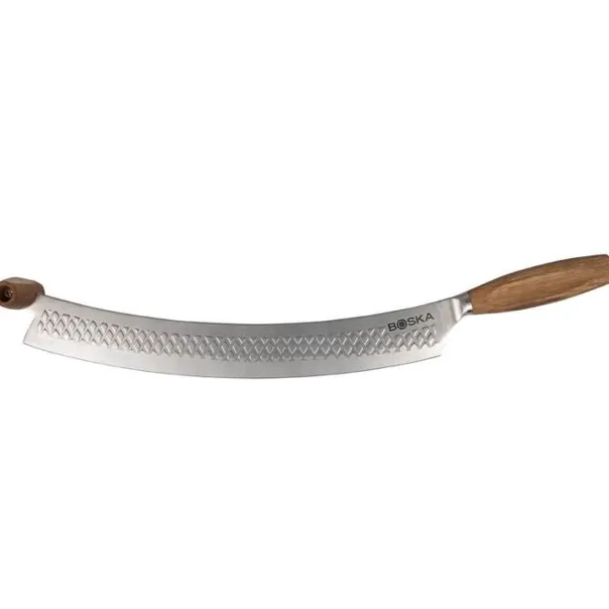 Boska Oslo kaas & pizzames 44 cm hout/rvs