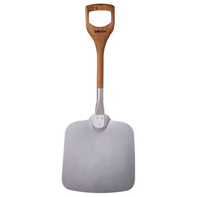 Boska Oslo+ pizzaschep 30 x 77 cm eikenhout rvs