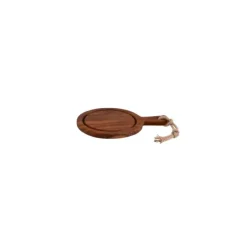 Bowls and Dishes Pure Acacia Wood serveerplank ø 20 cm